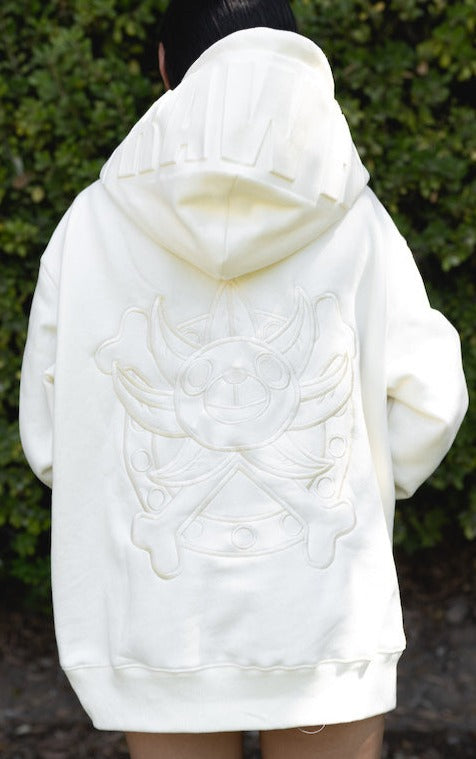 Straw Hat Hoodie - Coloured Jolly Roger (FINAL SALE)