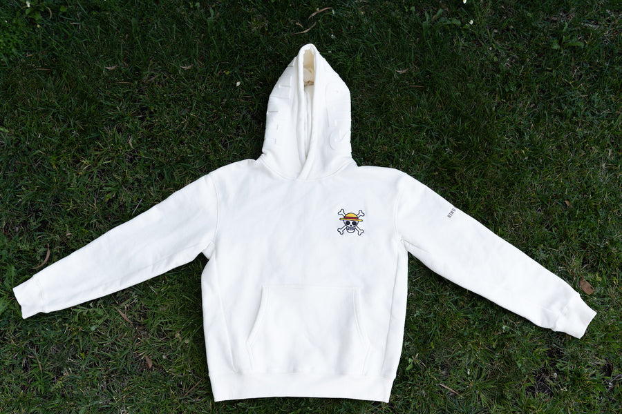 Straw Hat Hoodie - Coloured Jolly Roger (FINAL SALE)